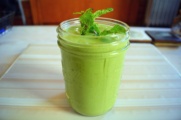 Healthy Vegan Shamrock Shake | The Balanced Blonde