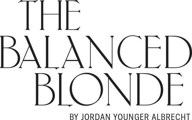 The Balanced Blonde by Jordan Younger logo