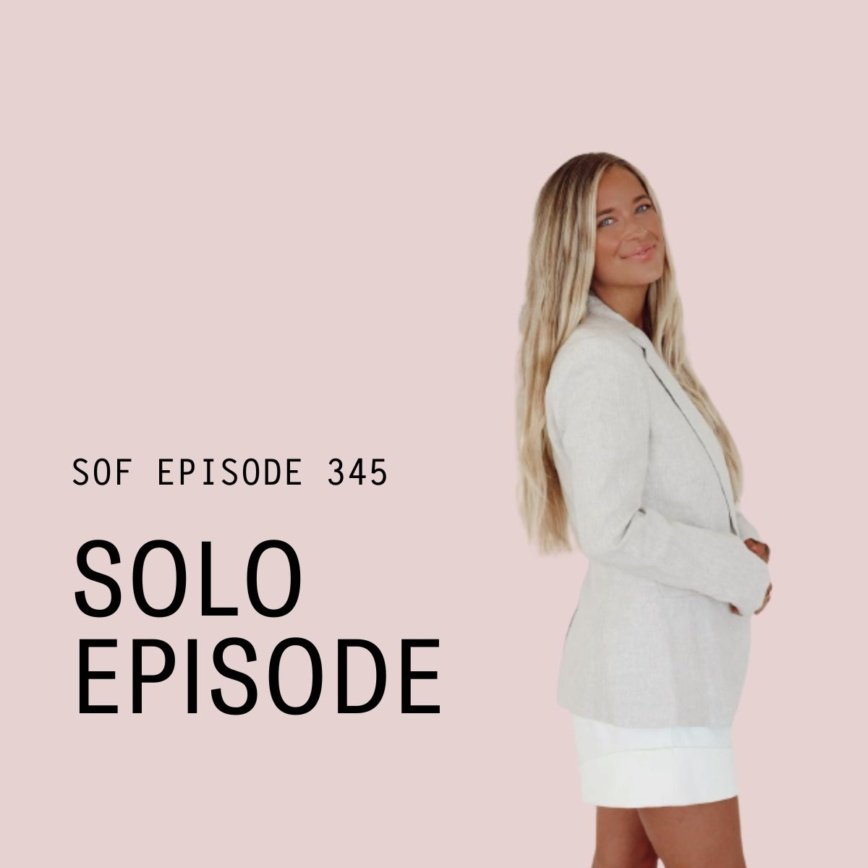 Solo podcast episode with Jordan Younger - number 345